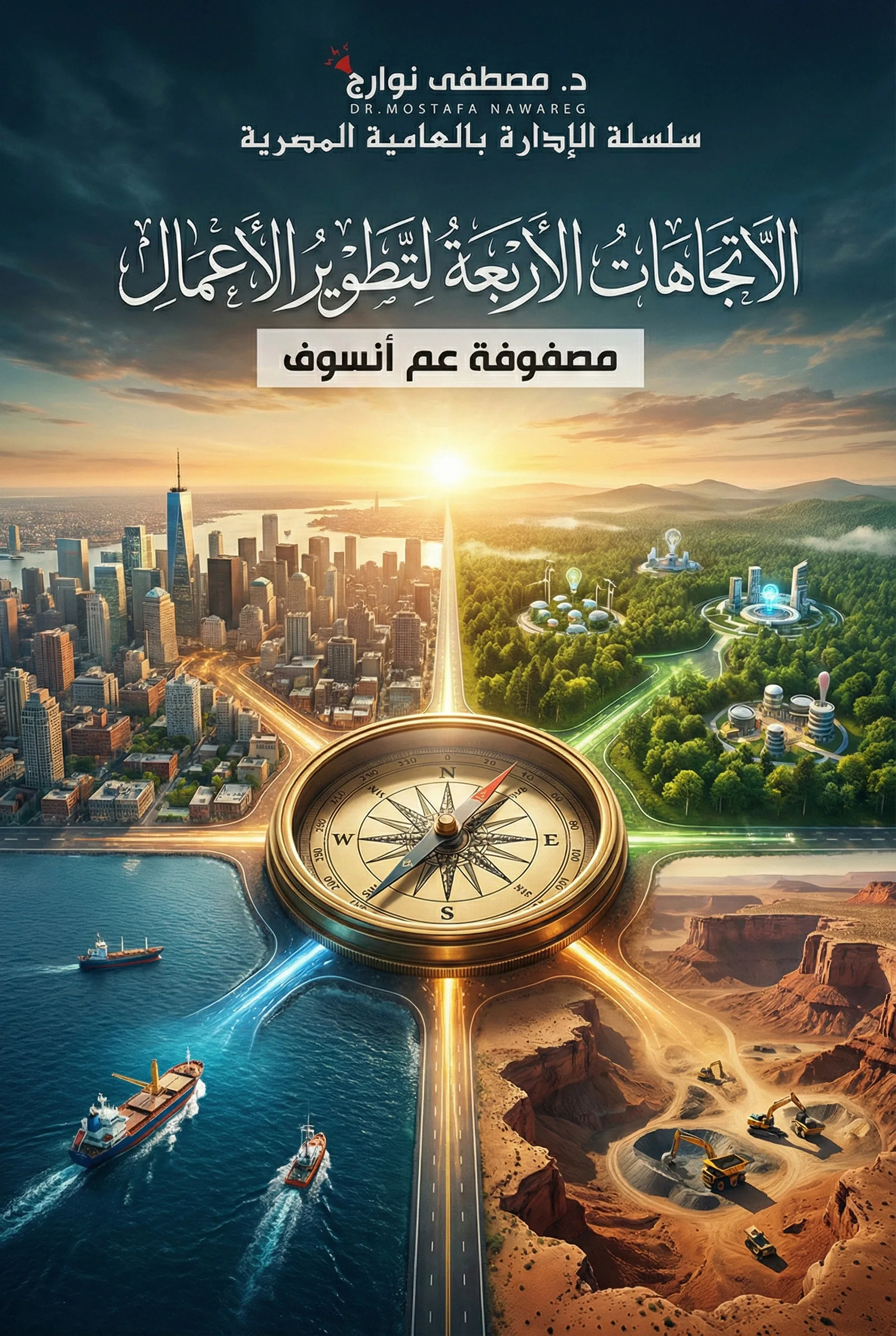 غلاف كتاب تطوير الأعمال — د. مصطفى نوارج